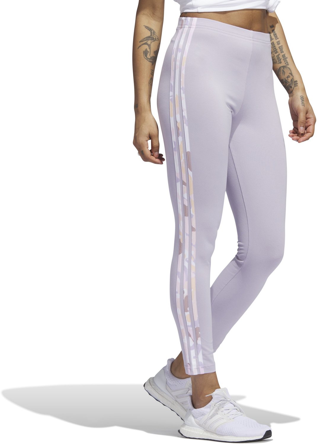 Adidas Women's 3-Stripe High-Waist Full Length Training Leggings