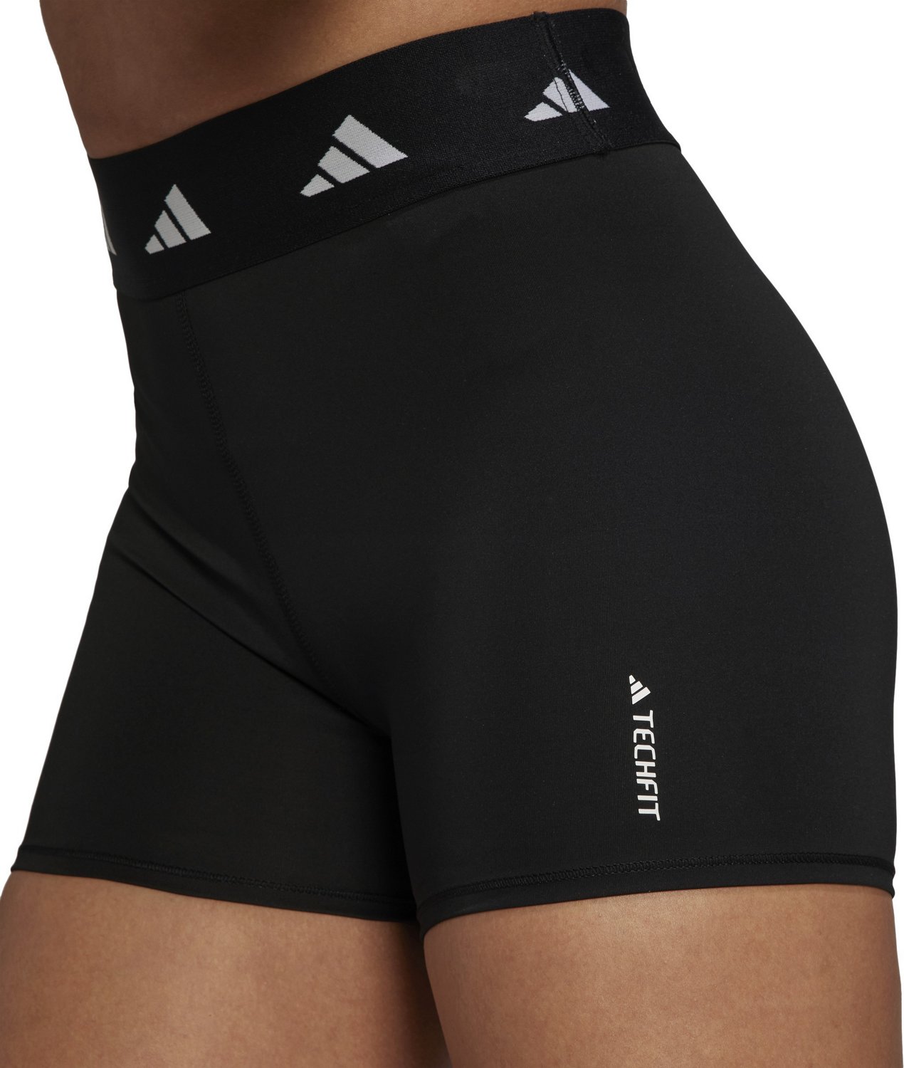 adidas Women’s Tech-Fit Short Tights 3 in                                                                                      - view number 4