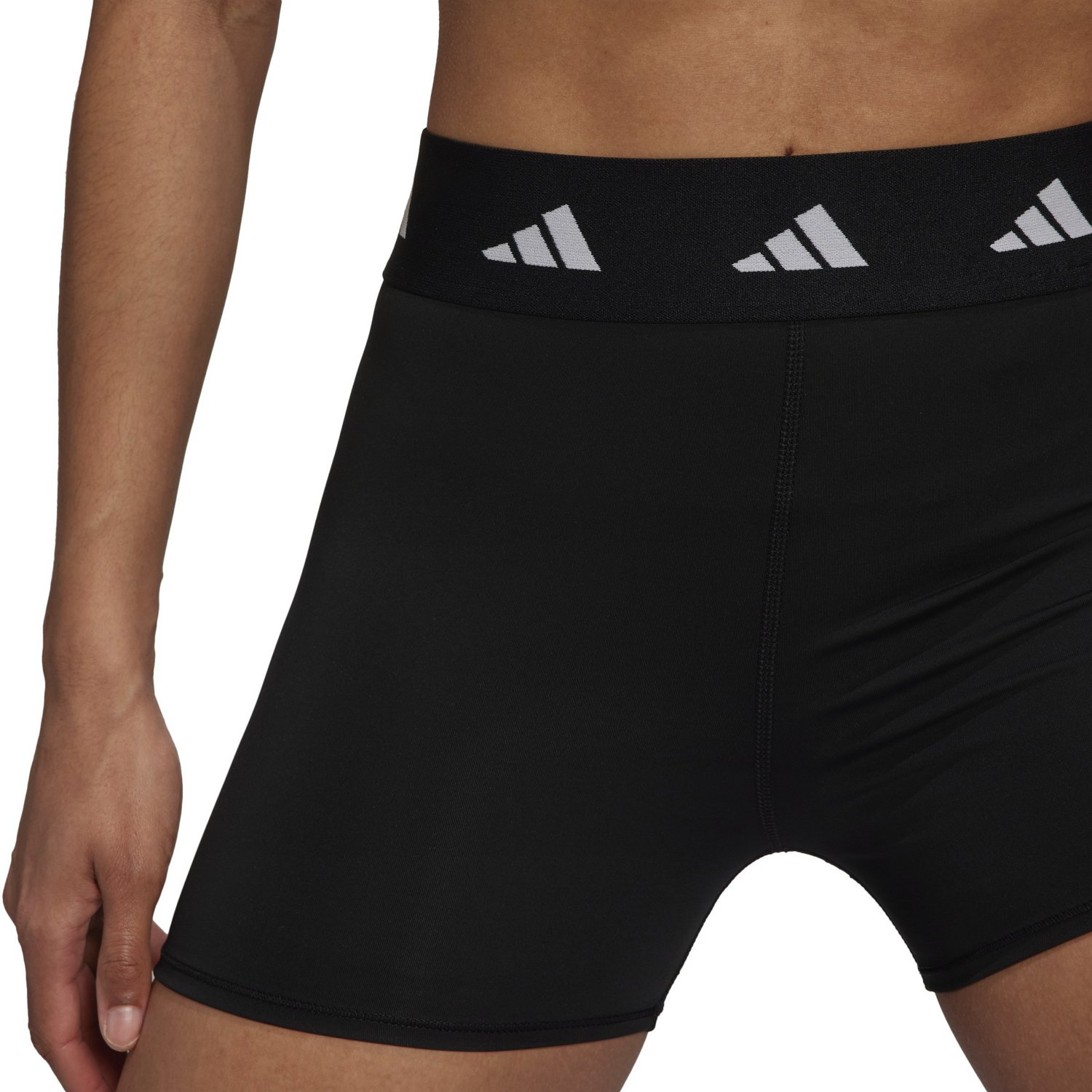 adidas Women’s Tech-Fit Short Tights 3 in                                                                                      - view number 5