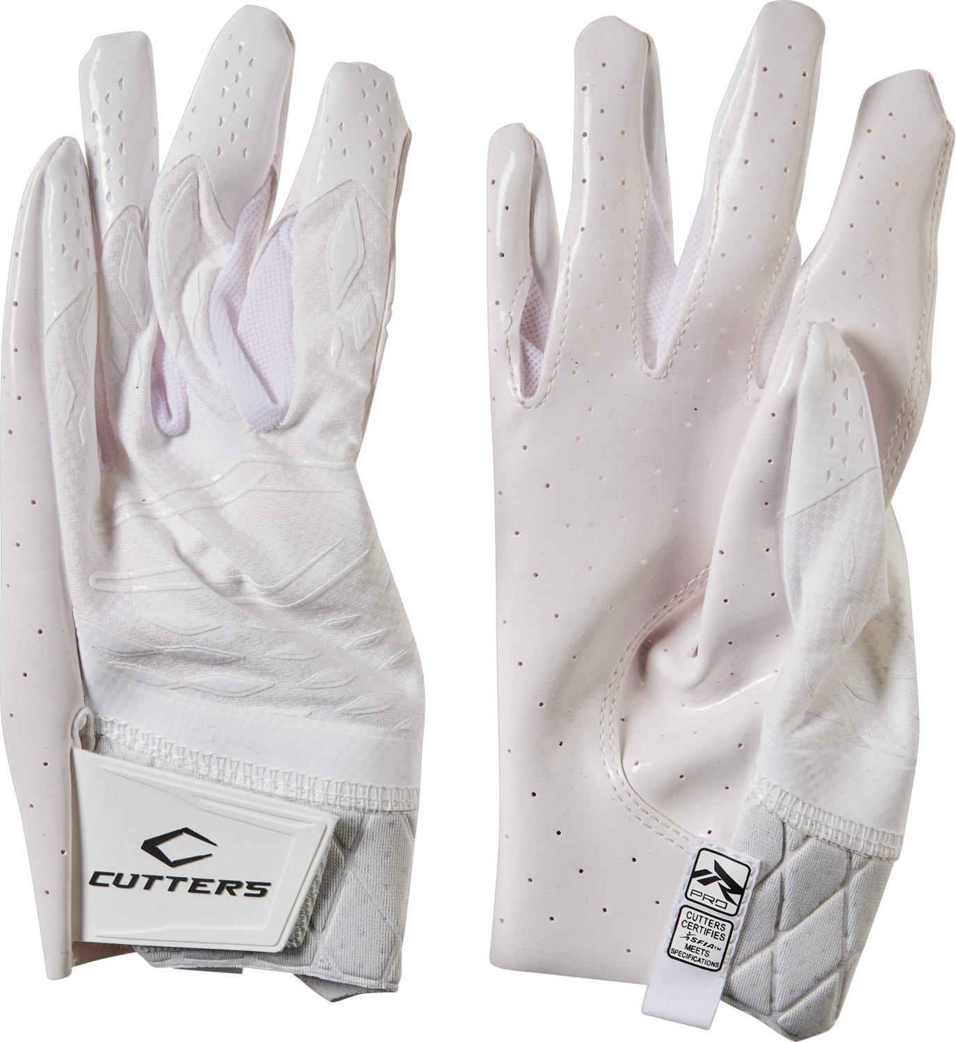 Cutters Rev 5.0 Receiver Gloves, Black / M