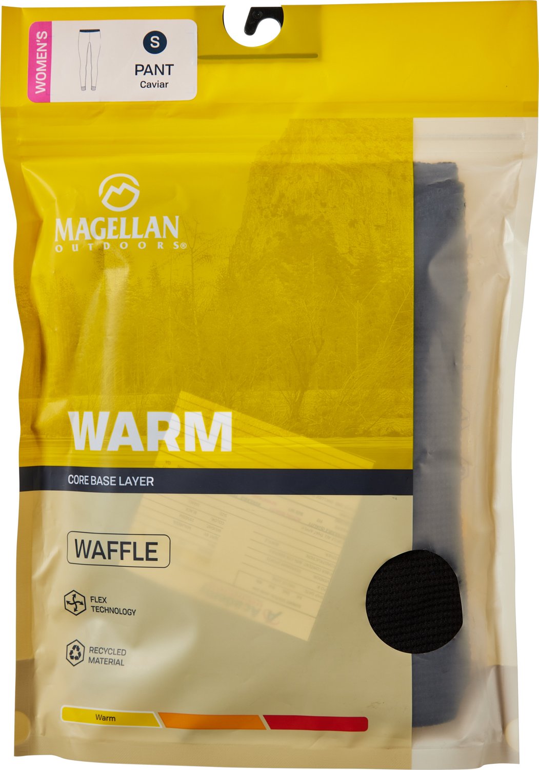 Magellan Outdoors Women’s Thermal Waffle Baselayer Pants - view number 3