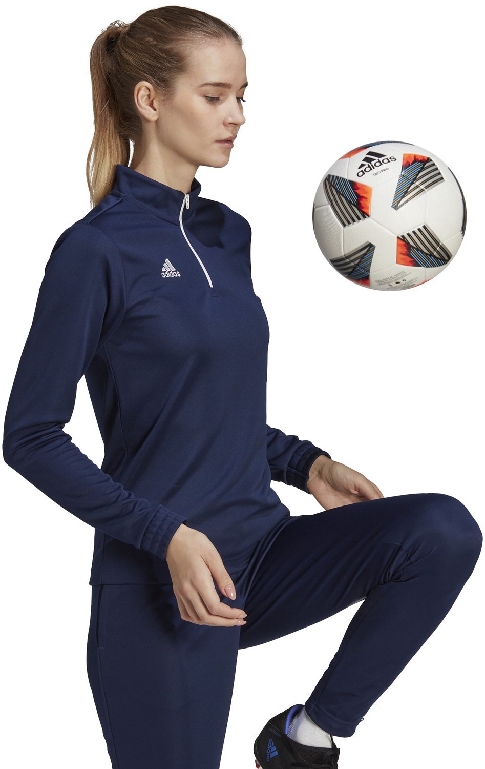 adidas Women's Entrada 22 Long Sleeve Training Top - view number 3