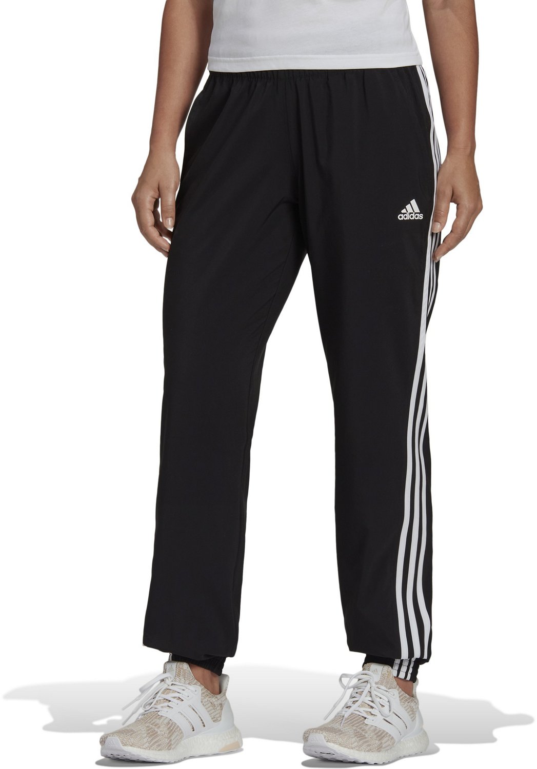 adidas TRAINICONS 3-Stripes Woven Joggers - Brown