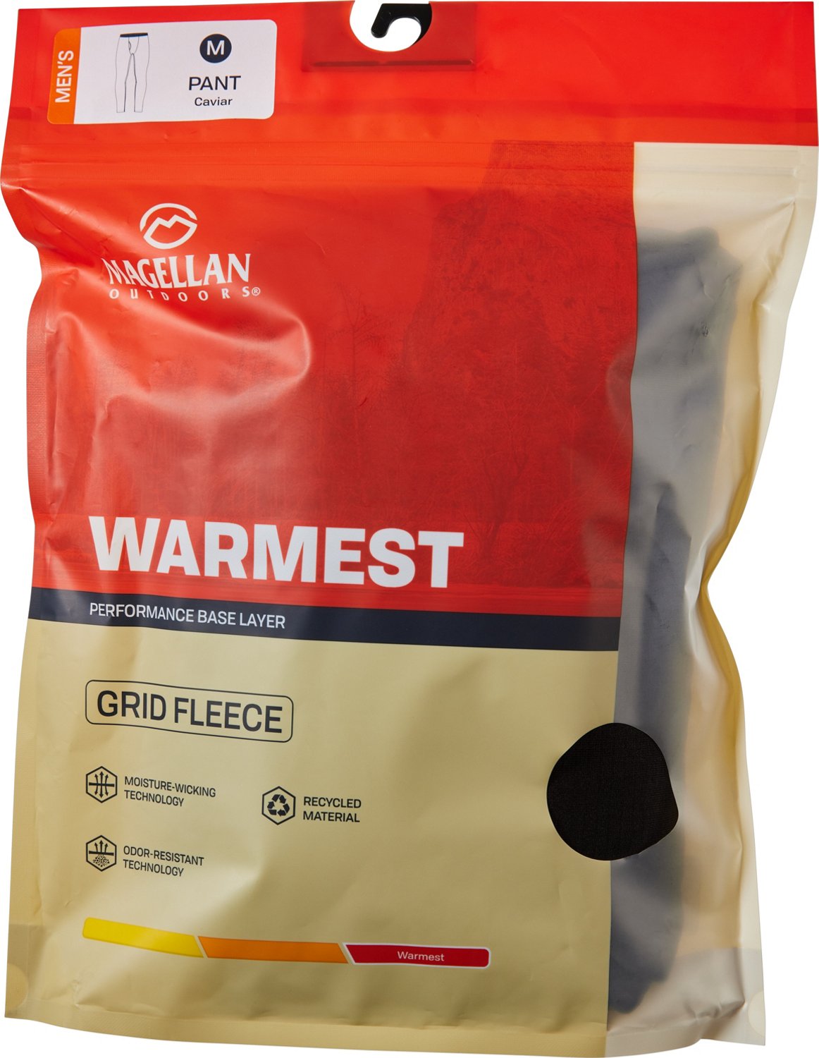 Magellan Outdoors Men's Thermal Grid Baselayer Fleece Pants - view number 3