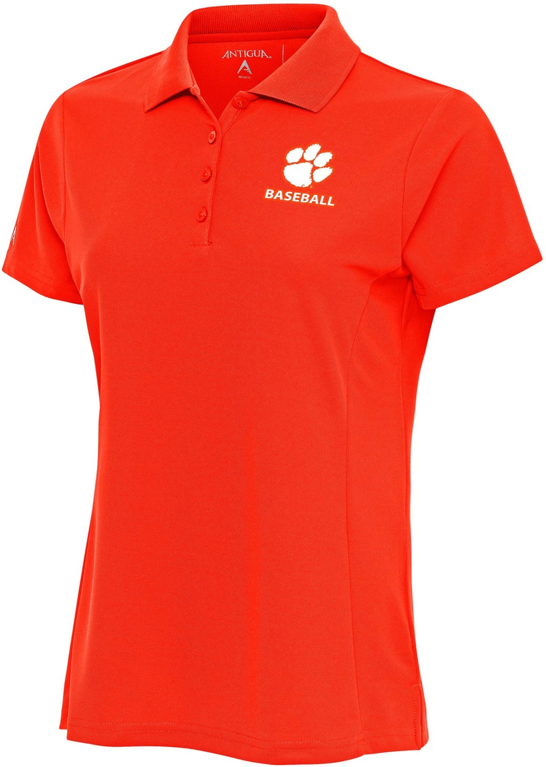 Antigua Women's Clemson University Baseball Legacy Pique Polo Shirt
