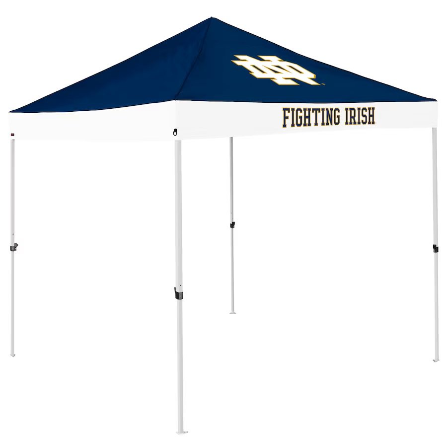 Logo™ University of Notre Dame 9' x 9' Economy Tent
