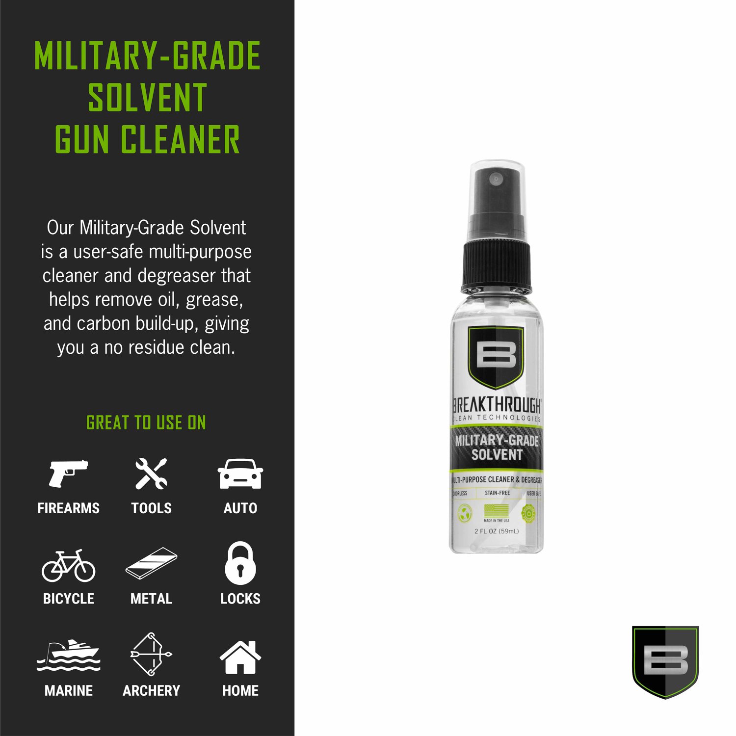 Allen Company Breakthrough Clean Technologies Military Grade Solvent - view number 4