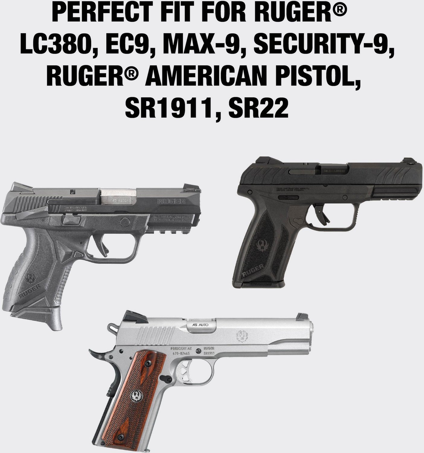 Ruger Rugged Full Size Pistol Case Academy