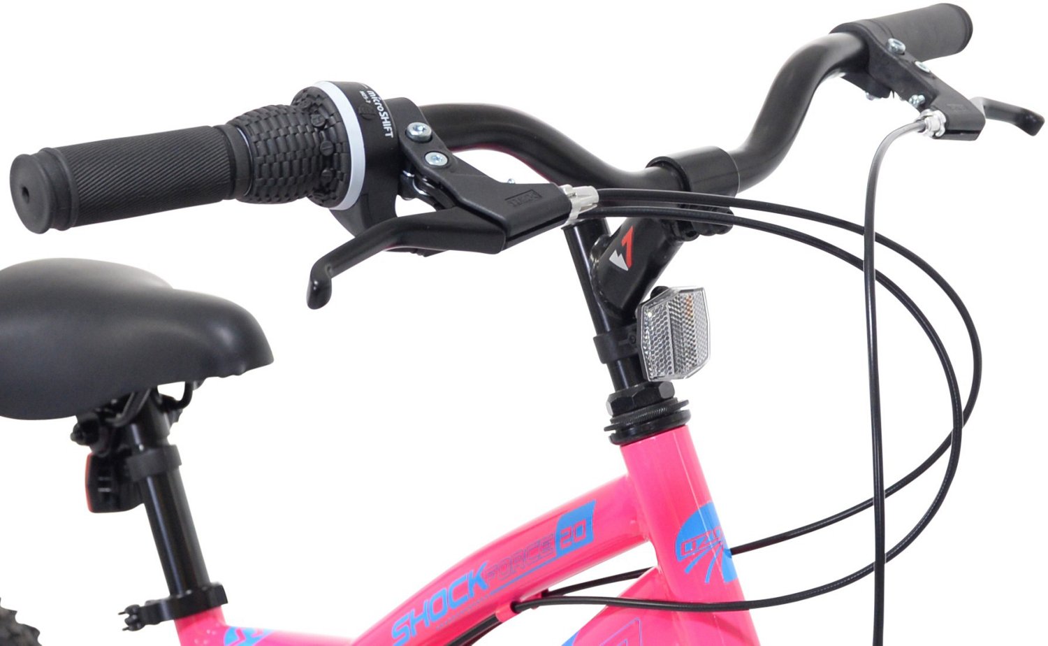 Ozone 500 Girls Shock Force 20 in Full Suspension Mountain Bike