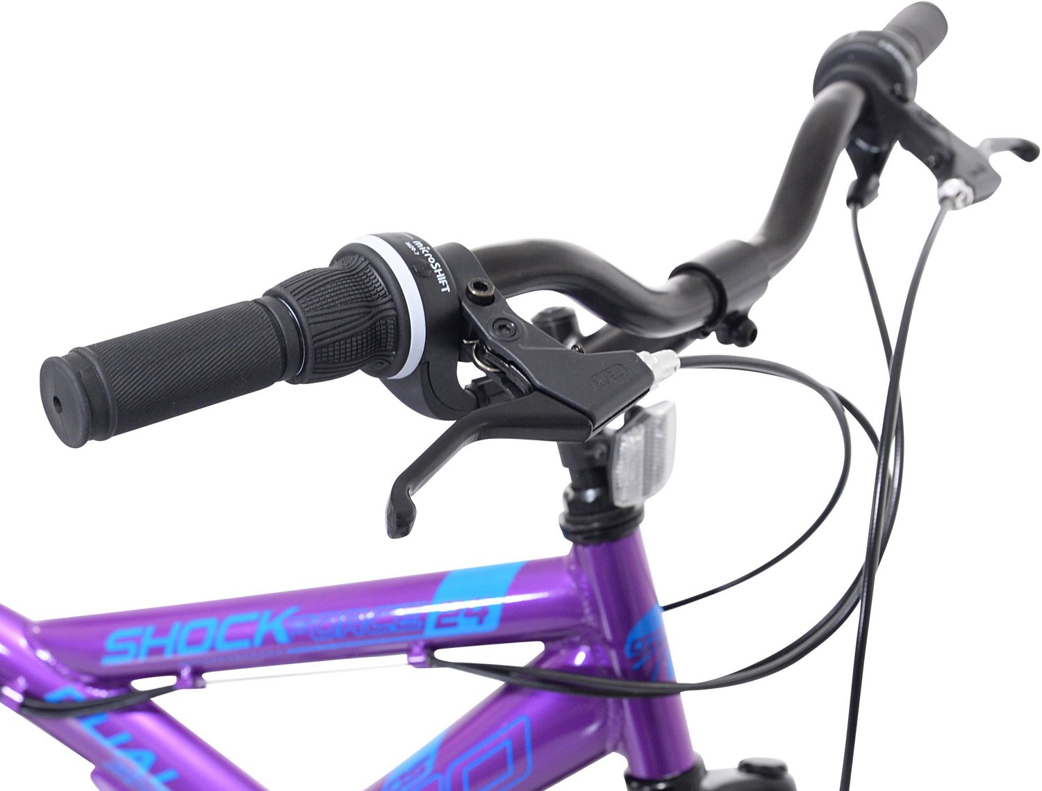 Ozone 500 Girls' Shock Force 24 in 21-Speed Full Suspension Mountain Bike - view number 4