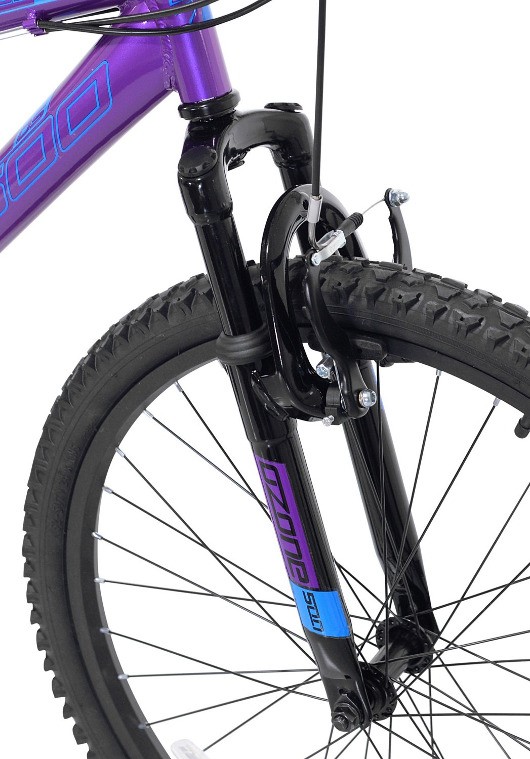 Ozone 500 Girls' Shock Force 24 in 21-Speed Full Suspension Mountain Bike - view number 6