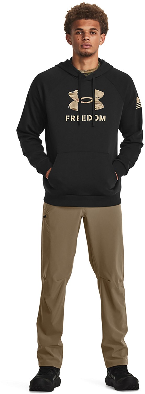 Under Armour Men's Freedom Big Flag Logo Fleece Hoodie - view number 4