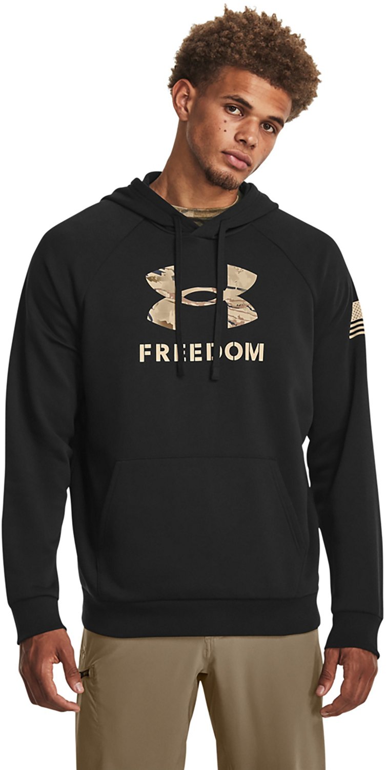 Under armour shirt with on sale hood