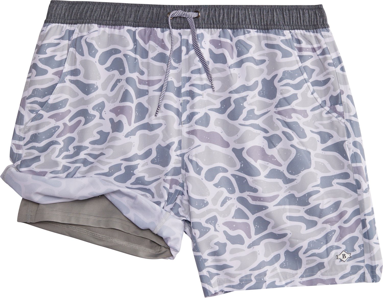 BURLEBO Men's USA Throwback Athletic Shorts - view number 2