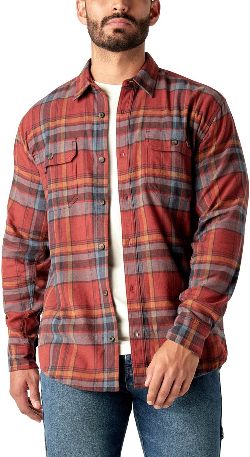 Dickies Men's Long Sleeve Flex Flannel Shirt | Academy