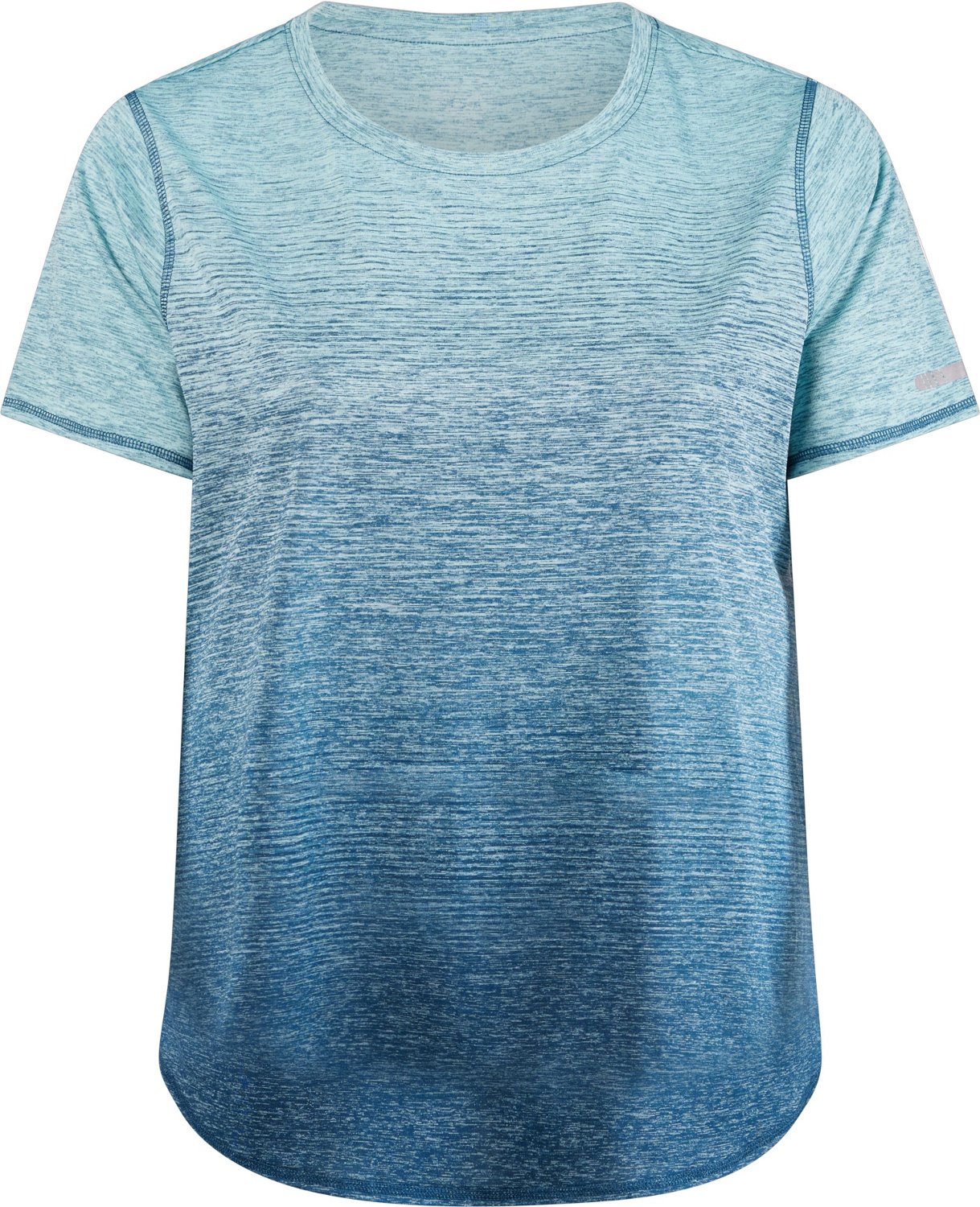 BCG Women's Turbo Ombre Plus Size Short Sleeve T-shirt