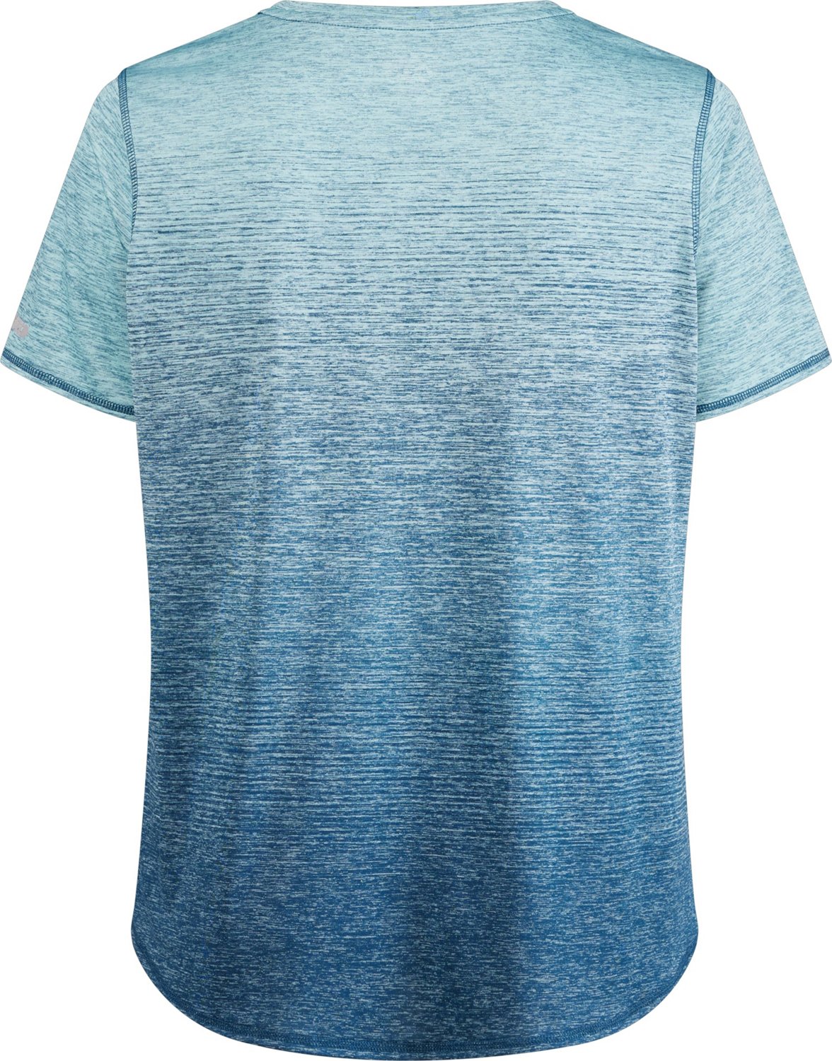 BCG Women's Turbo Ombre Plus Size Short Sleeve T-shirt                                                                           - view number 2