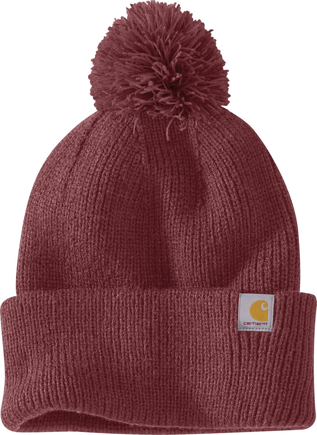 Carhartt Women's Knit Pom-Pom Cuffed Beanie | Academy