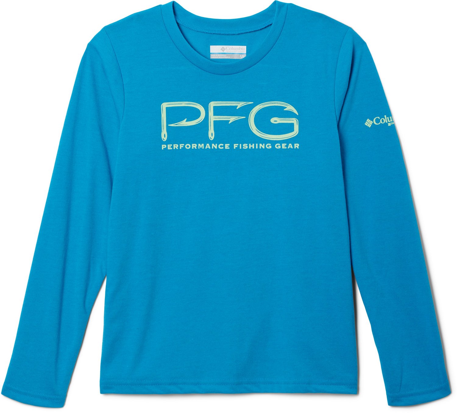 Academy Sports + Outdoors Columbia Sportswear Kids' PFG Hooks Long Sleeve  Shirt