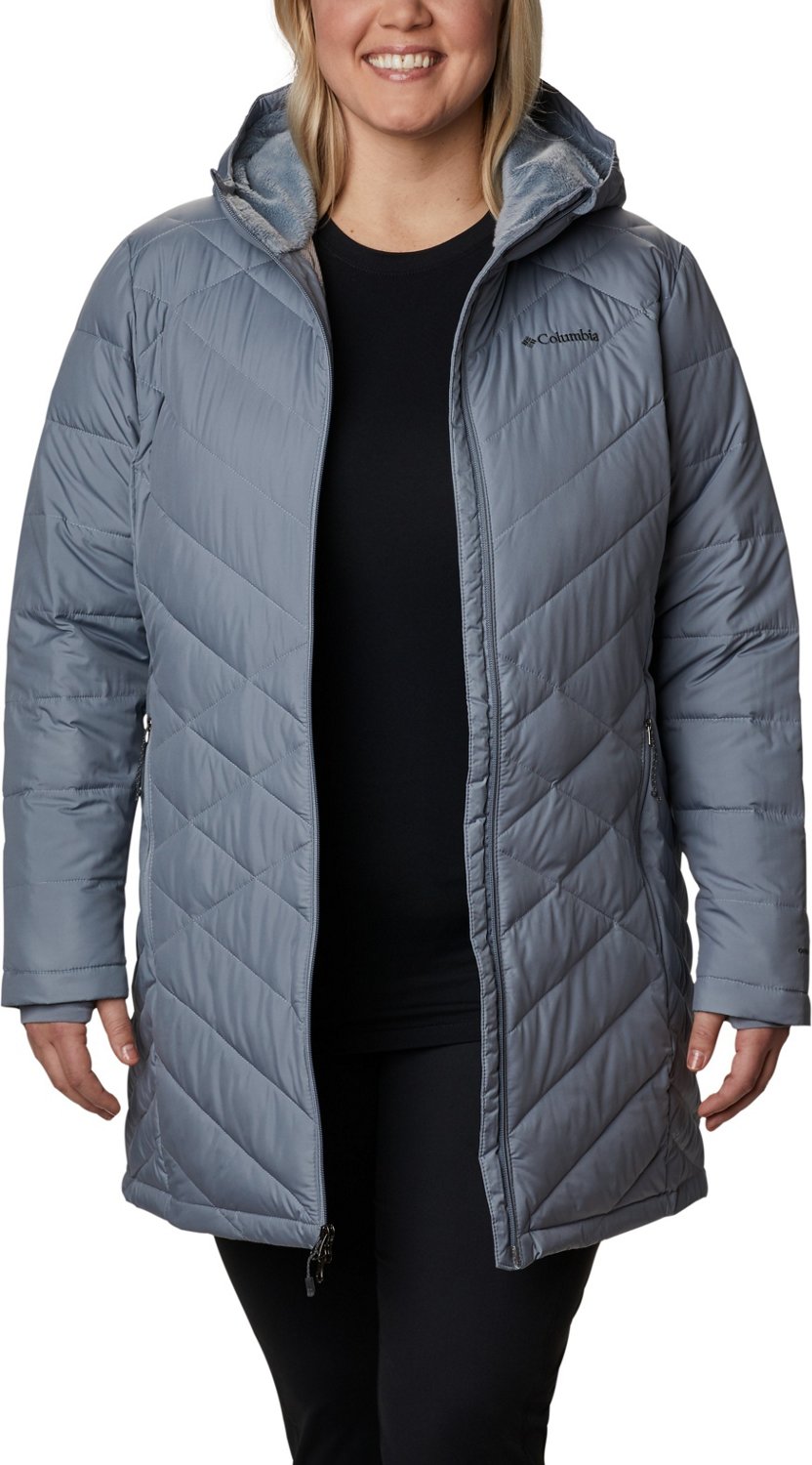 Columbia Heavenly Long Hooded Women's Jacket - Plus Size