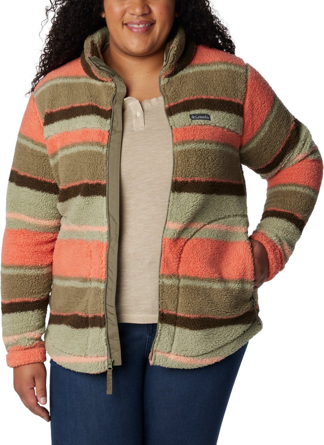 Columbia Sportswear Women's Plus West Bend Fleece Jacket - view number 3
