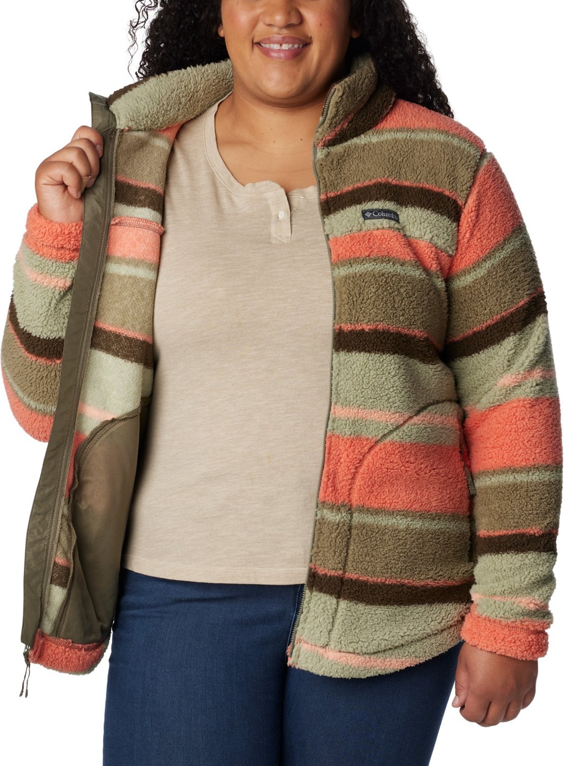 Columbia Sportswear Women's Plus West Bend Fleece Jacket - view number 5