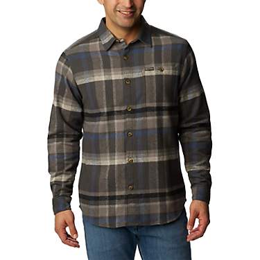 Columbia Sportswear Men's Pitchstone Heavyweight Flannel Long Sleeve Shirt                                                      