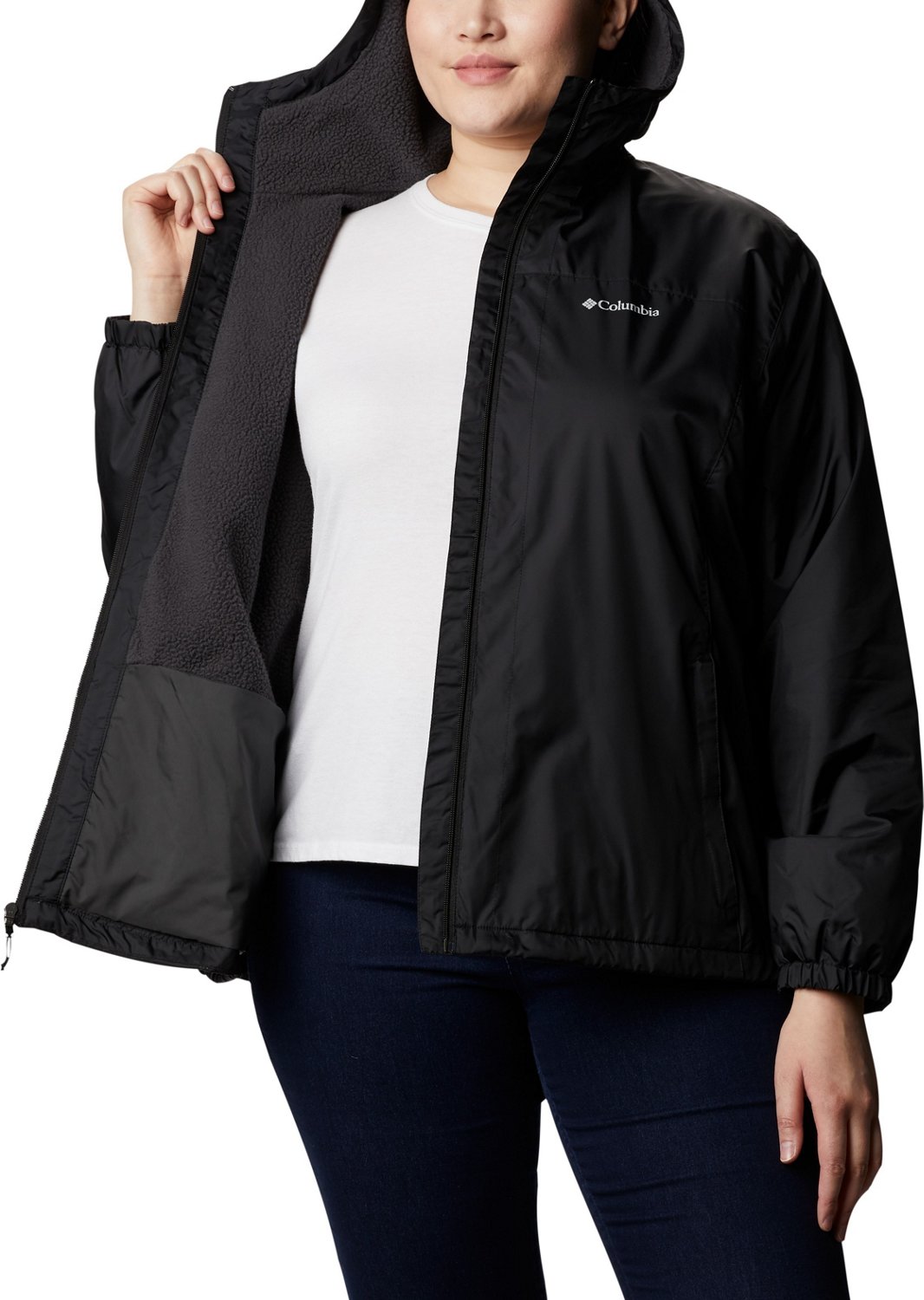 Columbia Sportswear Women's Switchback Sherpa-Lined Plus Size Jacket - view number 4