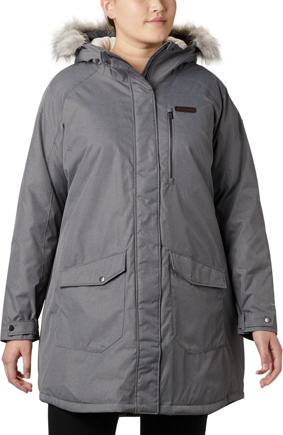 Columbia Women's Suttle Mountain Long Insulated Jacket Grey Coats S | UK