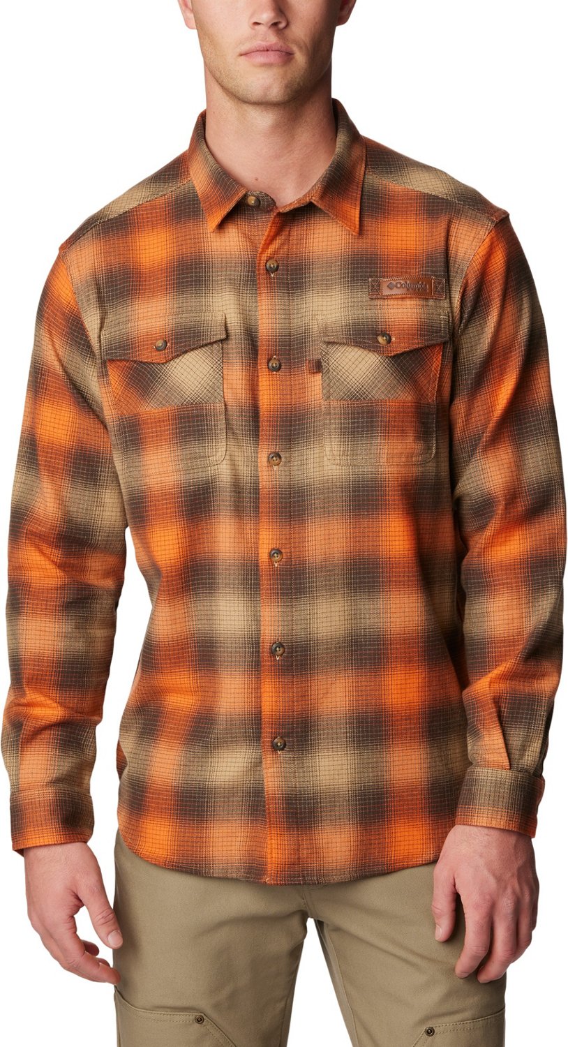 Columbia Blue Long Sleeve Los Angeles Dodgers Flannel Button-Up