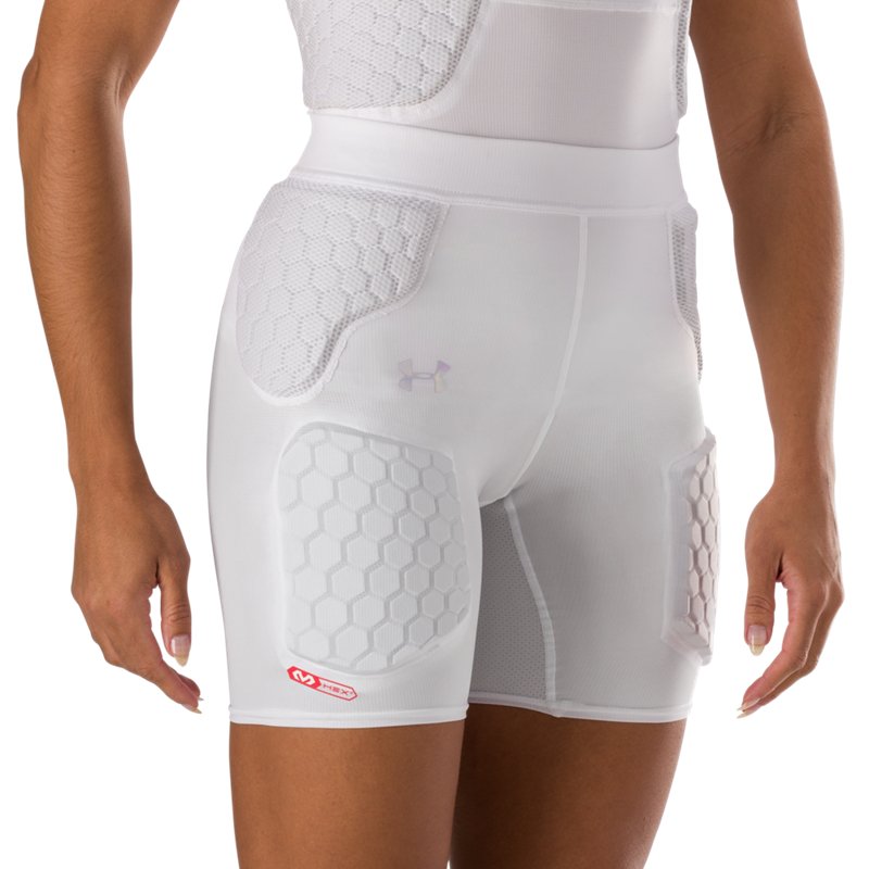 Under Armour Women's Gameday Armour 5-Pad Girdle Baselayer White, Large - Football Apparel at Academy Sports