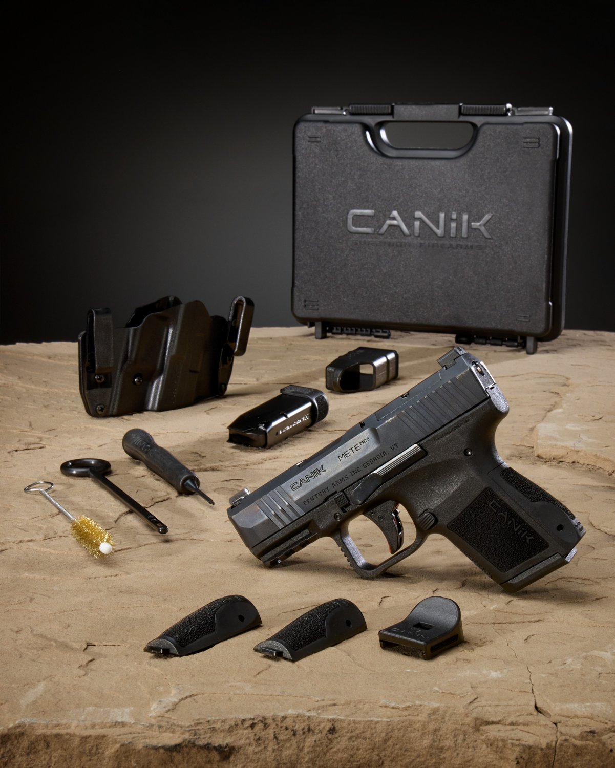Canik METE MC9 9mm 12RD Pistol with Magazines and Kit