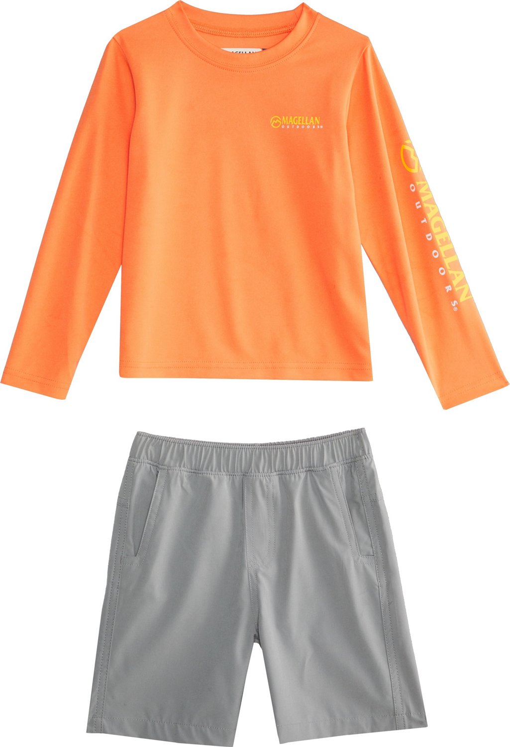 Magellan Outdoors Boys' Casting Crew Caddo Lake Shirt And Shorts Set