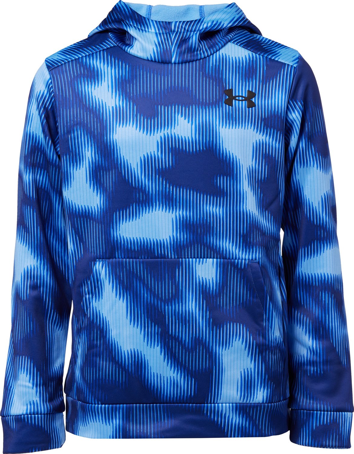  Under Armour Boys' Armour Fleece Mission Hoodie, Academy Blue  (408)/Mod Gray, Youth Medium: Clothing, Shoes & Jewelry