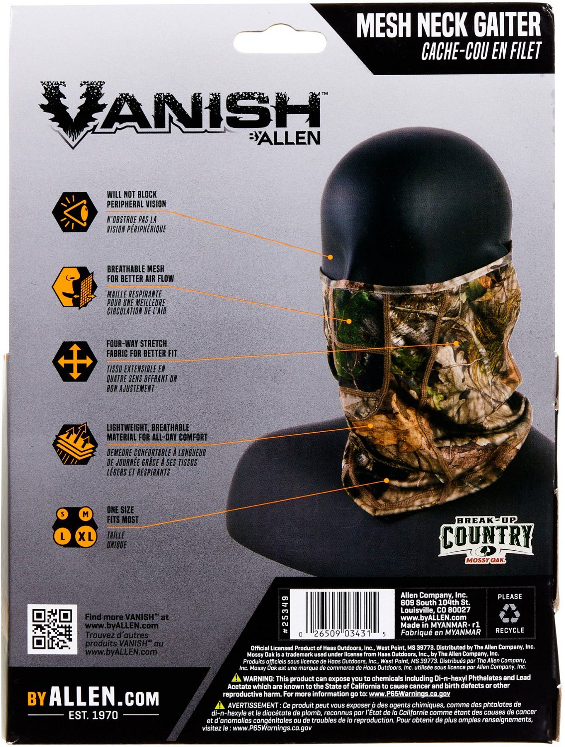 Allen Company Mesh Neck Gaiter                                                                                                   - view number 4