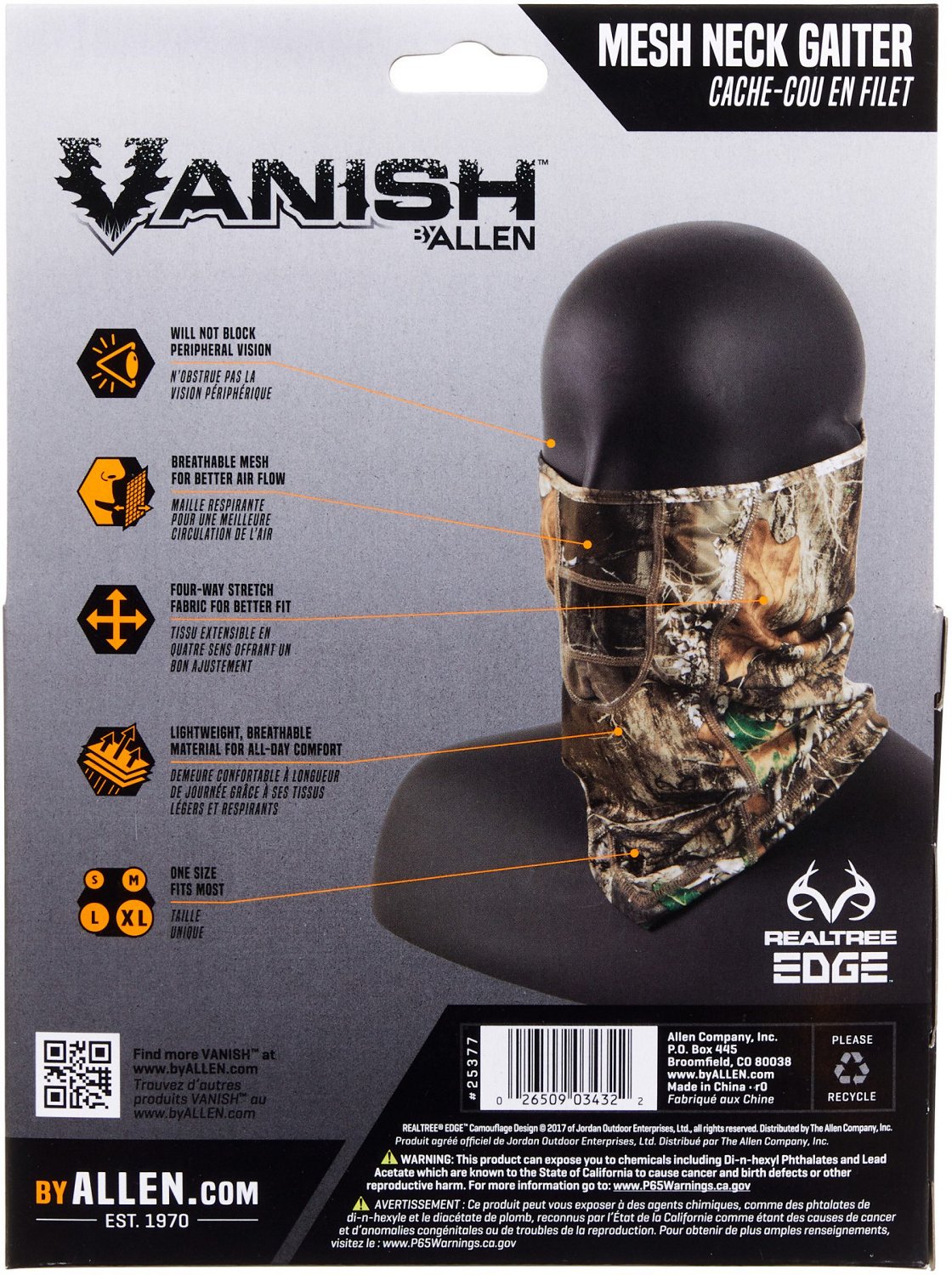 Allen Company Mesh Neck Gaiter                                                                                                   - view number 4