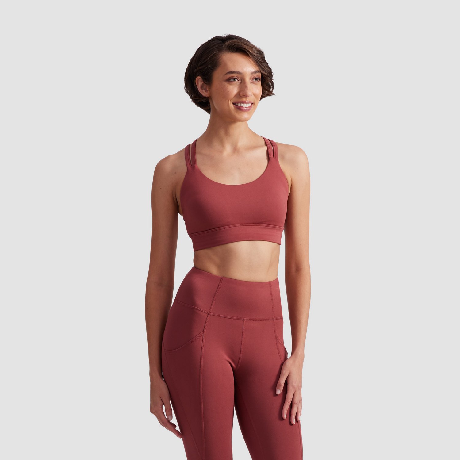 Freely Women's James Strappy Back Sports Bra