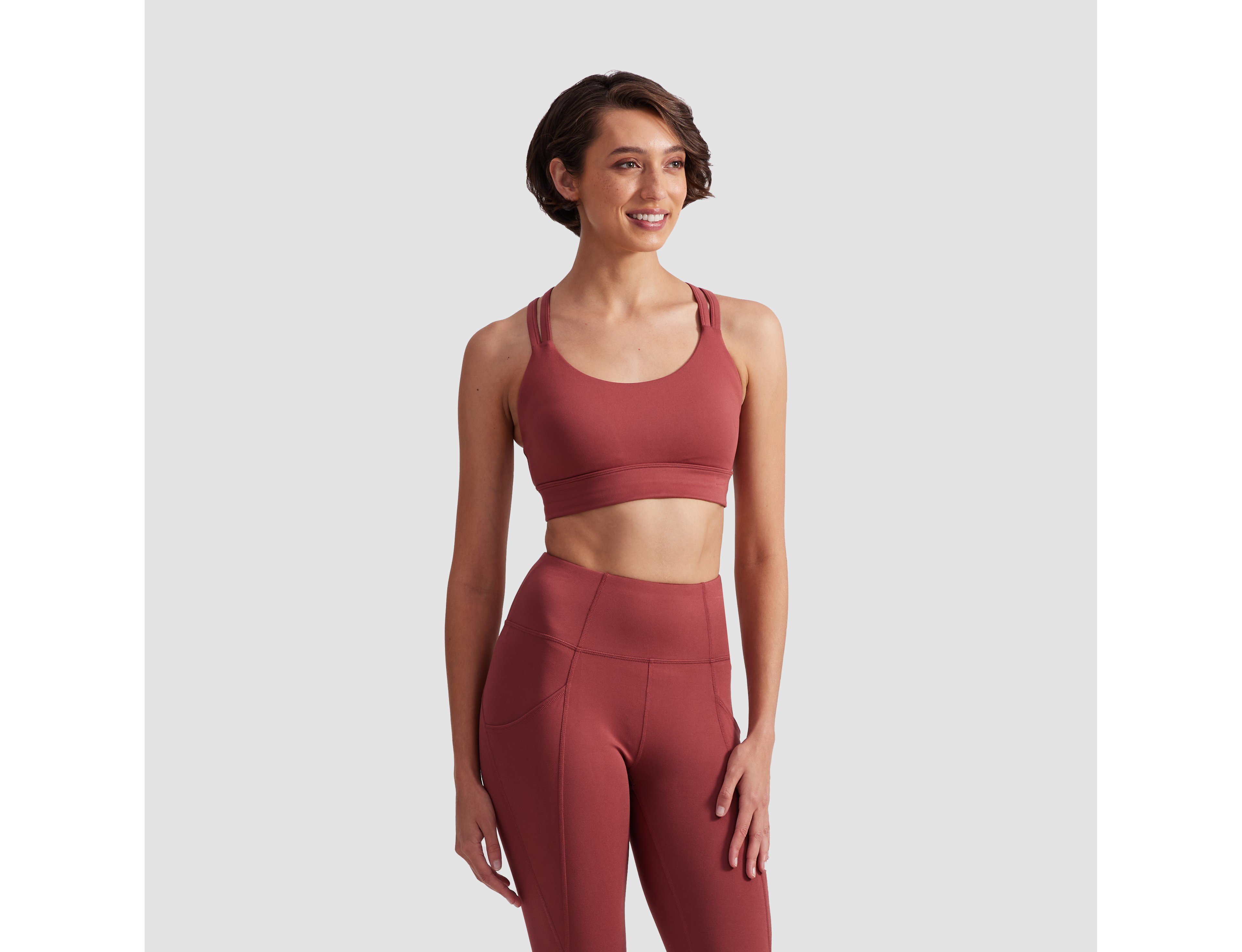 Freely Women's James Strappy Back Sports Bra