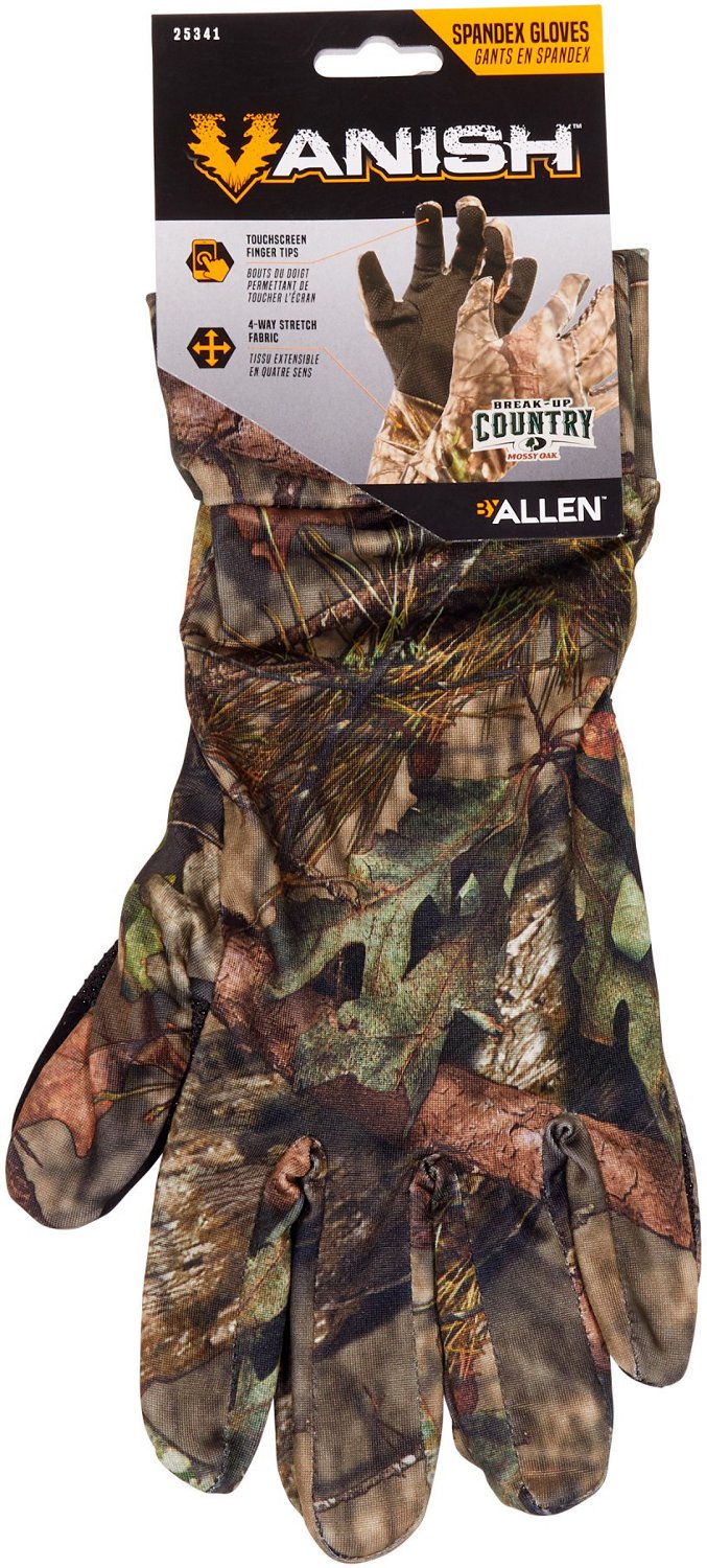 Allen Company Vanish Camouflage Spandex Gloves                                                                                   - view number 5
