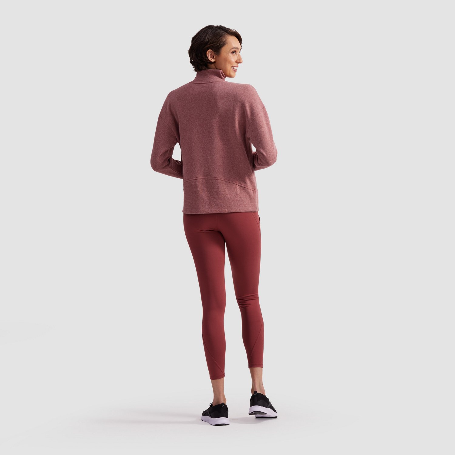 Freely Women's Iris 1/2-Zip Pullover Sweatshirt - view number 3