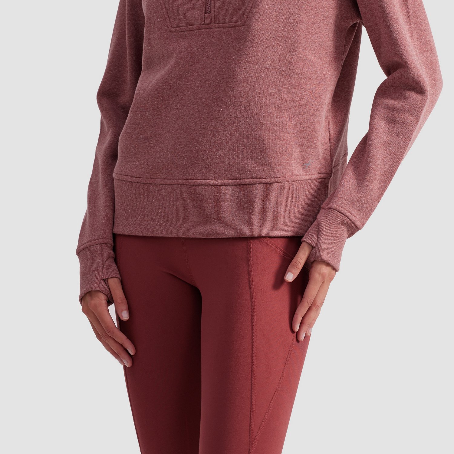 Freely Women's Iris 1/2-Zip Pullover Sweatshirt - view number 5