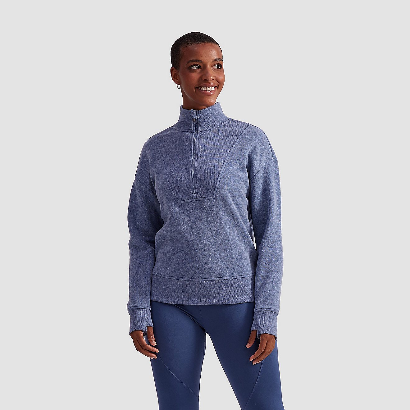 Freely Women's Iris 1/2-Zip Pullover Sweatshirt                                                                                  - view number 1