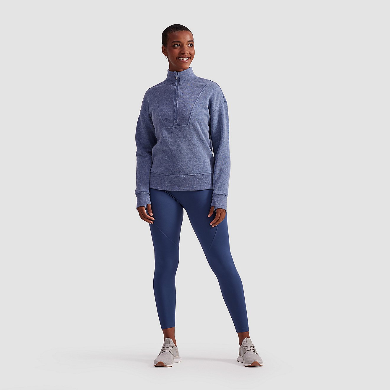 Freely Women's Iris 1/2-Zip Pullover Sweatshirt                                                                                  - view number 2