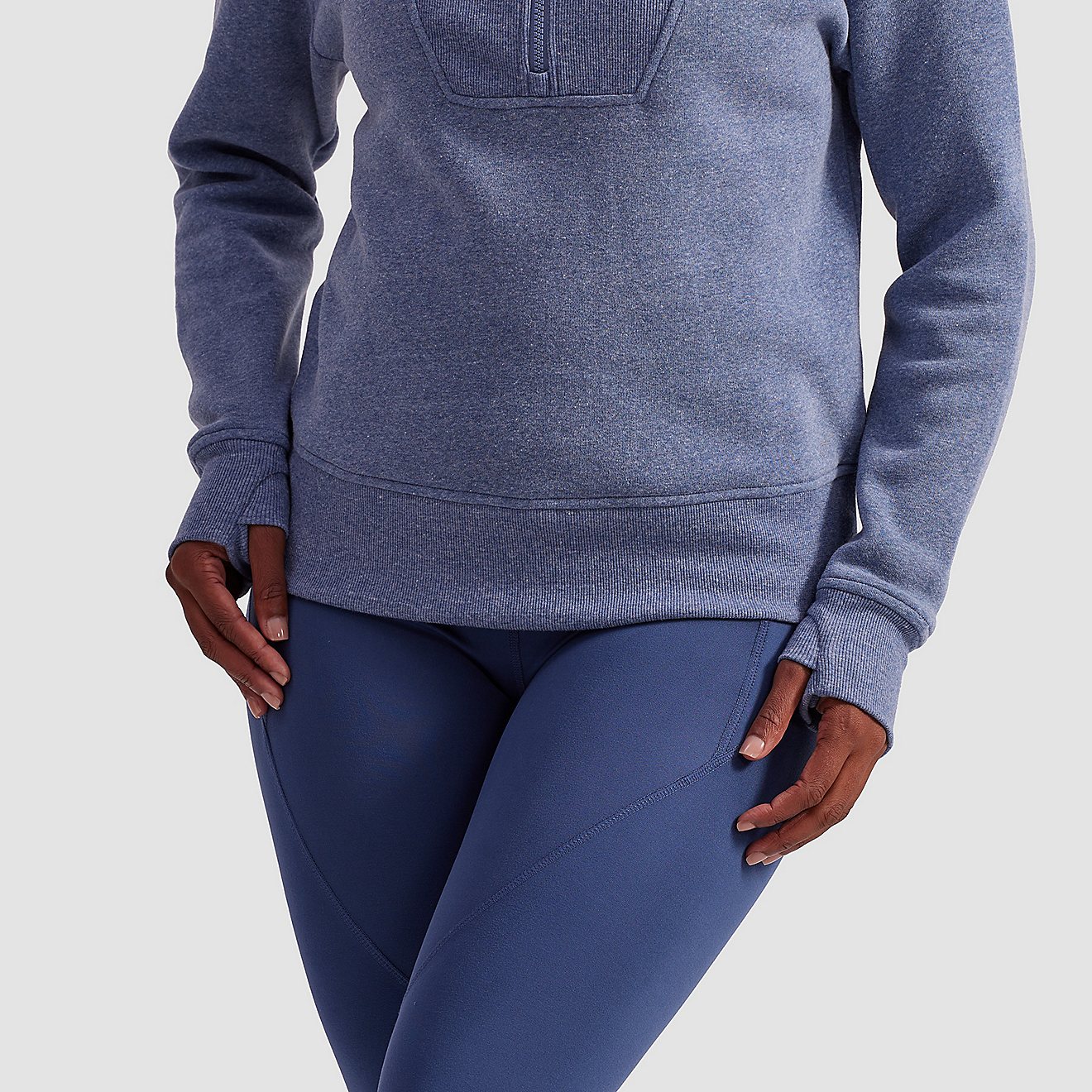 Freely Women's Iris 1/2-Zip Pullover Sweatshirt                                                                                  - view number 5