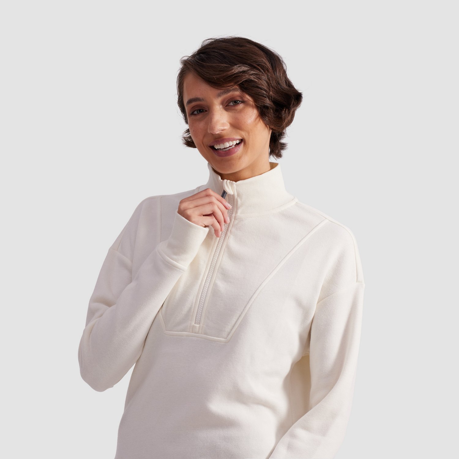 Freely Women's Iris 1/2-Zip Pullover Sweatshirt | Academy