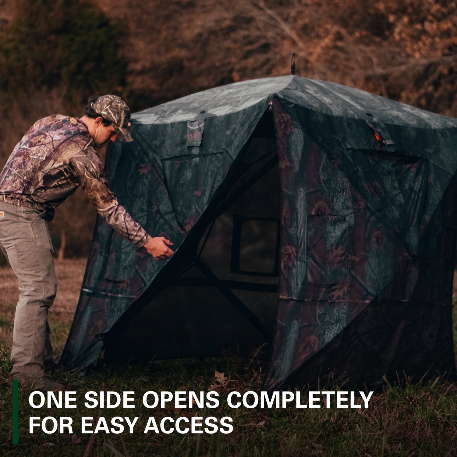 Rukket Sports Hoof Outdoors 360 View Pop-Up Hub-Style Hunting Blind - view number 7