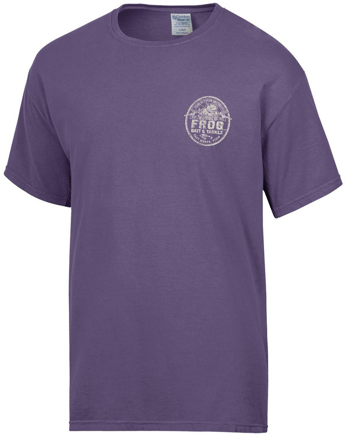 GEAR FOR SPORTS Men's Texas Christian University Comfort Wash Bait and Tackle T-shirt - view number 2