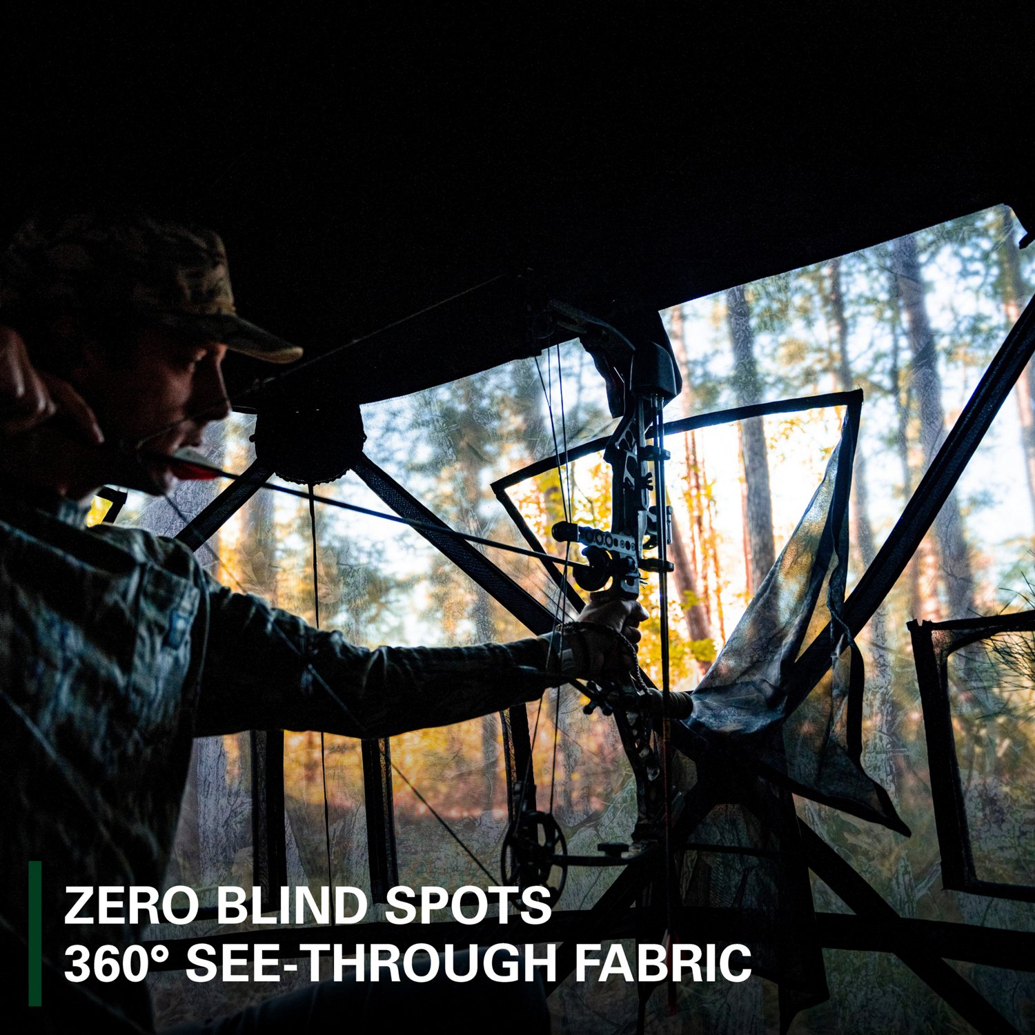 Rukket Sports Hoof Outdoors 360 View Pop-Up Hub-Style Hunting Blind - view number 4