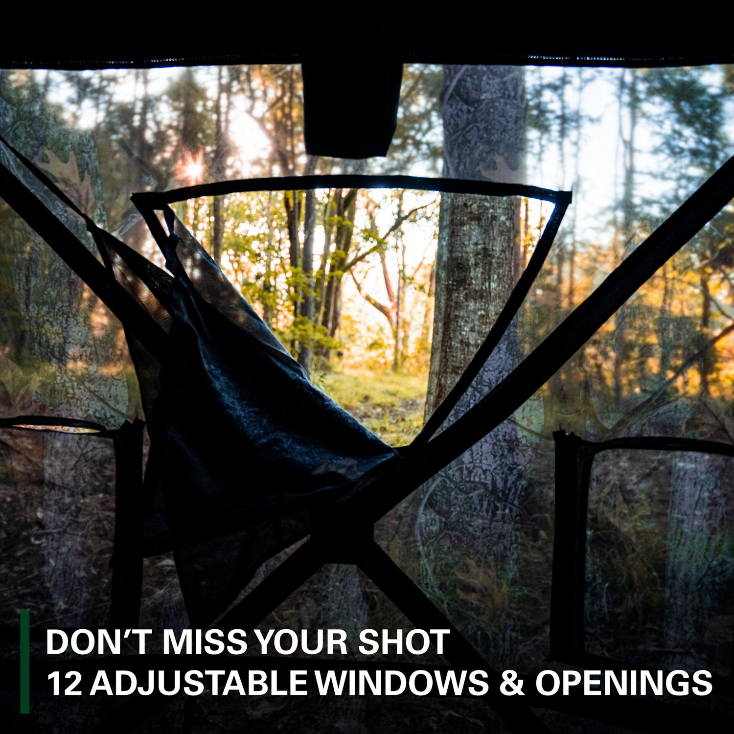 Rukket Sports Hoof Outdoors 360 View Pop-Up Hub-Style Hunting Blind - view number 5