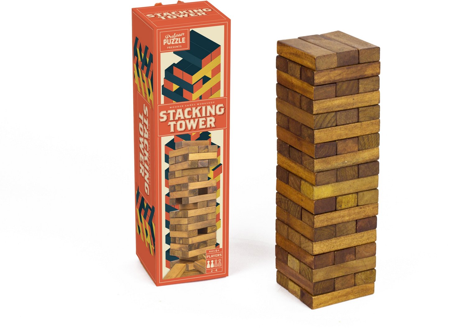 Professor Puzzle Stacking Tower Game Academy